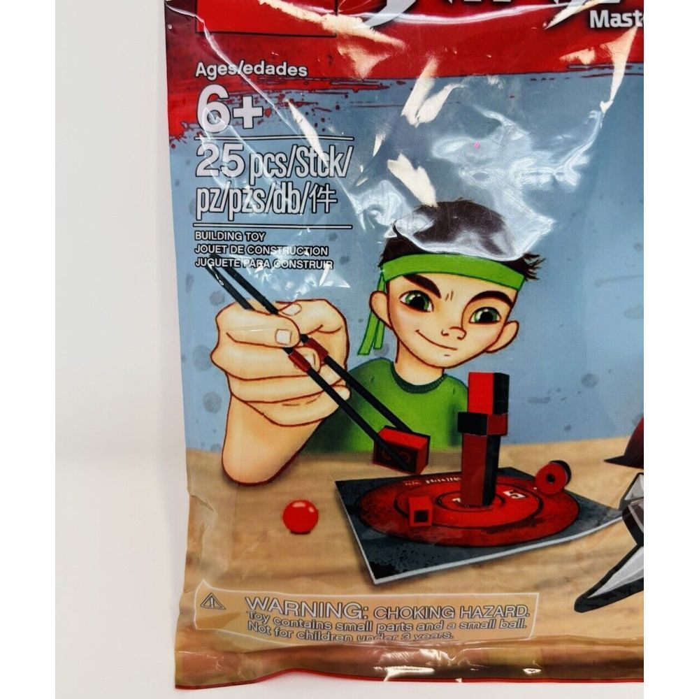 Lego Polybag Ninjago Chopsticks Training‎ Sticks 5005231 Ages 6+ 25 Pieces NEW - Picture 3 of 5